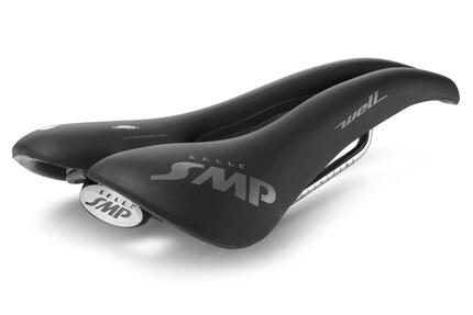 Fahrradsattel Well, schwarz