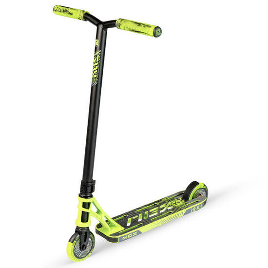 Trottinette Freestyle Stunt MGP Madd Gear MGX Shredder vert - noir