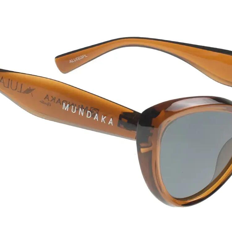 ALULA sunglasses brown, polarized grey lenses – Cat. 3 – MUNDAKA