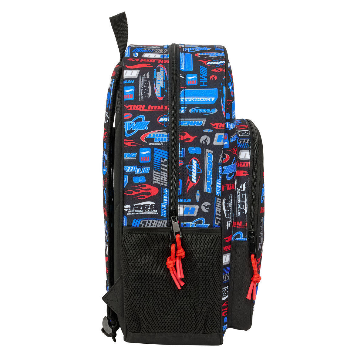 Mochila Escolar Hot Wheels Poliéster 300D 3/3
