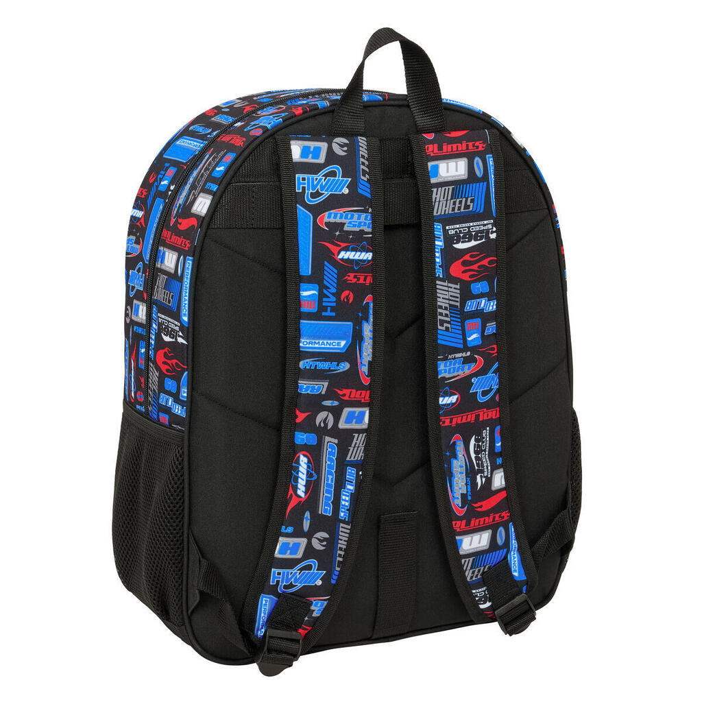 School Bag Hot Wheels Polyester 300D