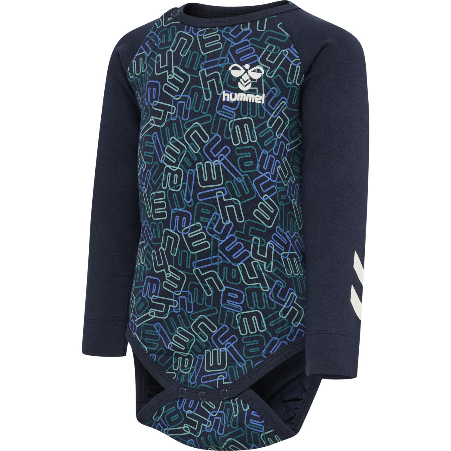 Body manches longues bébé garçon Hummel Olly 3/4