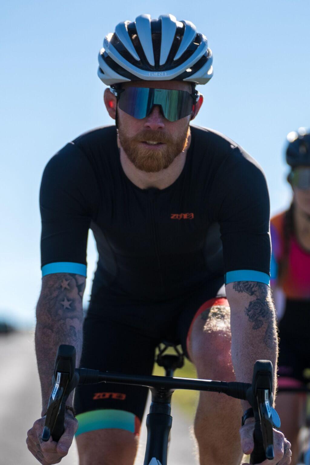 Trifonction Triathlon Men's Zone3 Activate+ Shortsleeve Trisuit 5/7