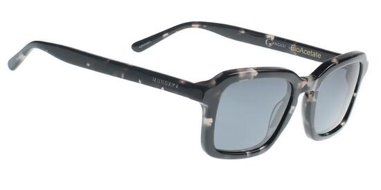 **Zonnebril Mode CANGGU zwart en wit, Gepolariseerd GRIJS - cat.3 - MUNDAKA**