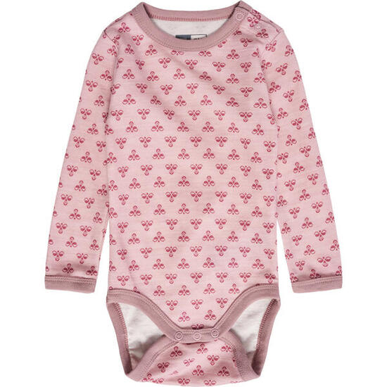 Baby-Body für Mädchen mit langen Ärmeln Hummel Bambo