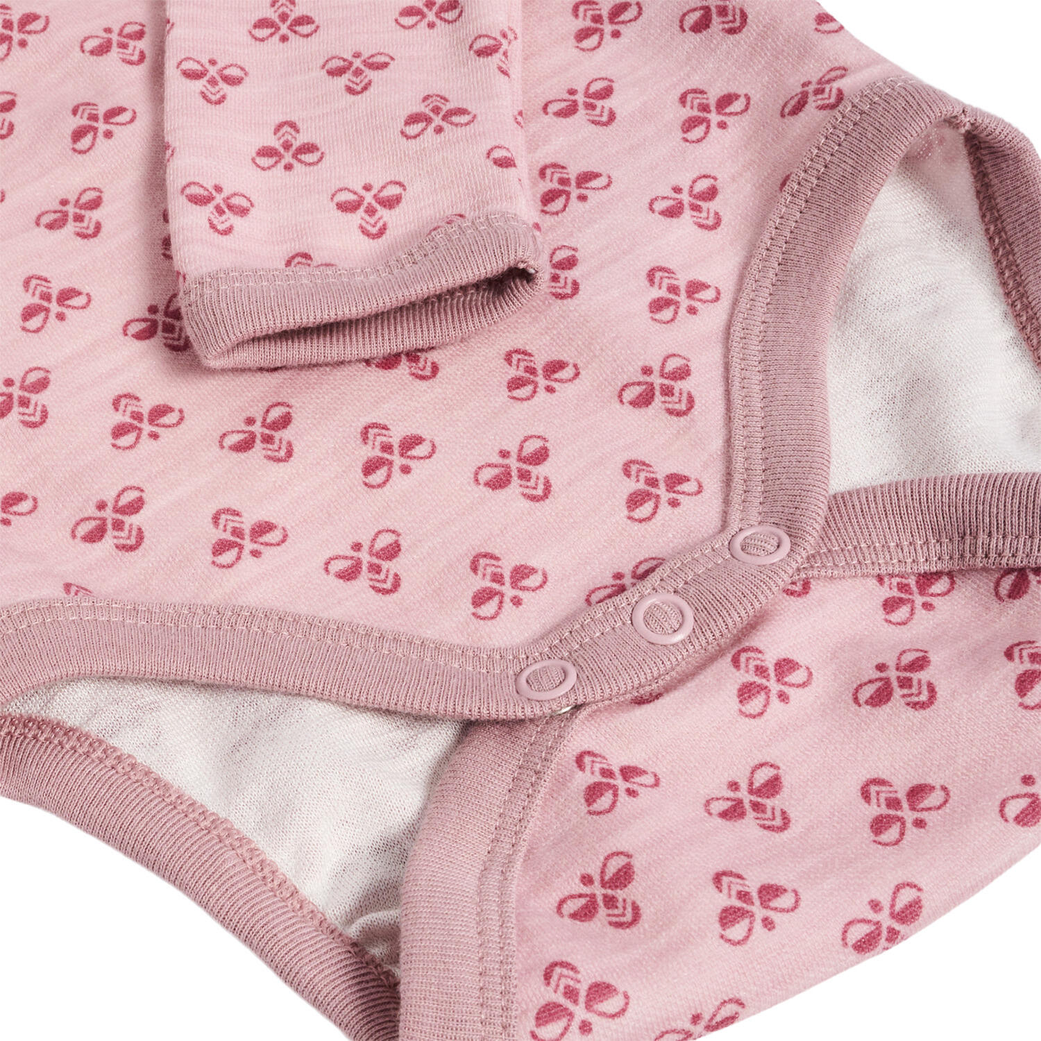 Body manches longues bébé fille Hummel Bambo 3/3