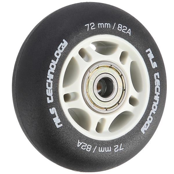Matná kolečka NILS Extreme PU 72x24 82A s ložisky ABEC 9, 4 ks 3/6