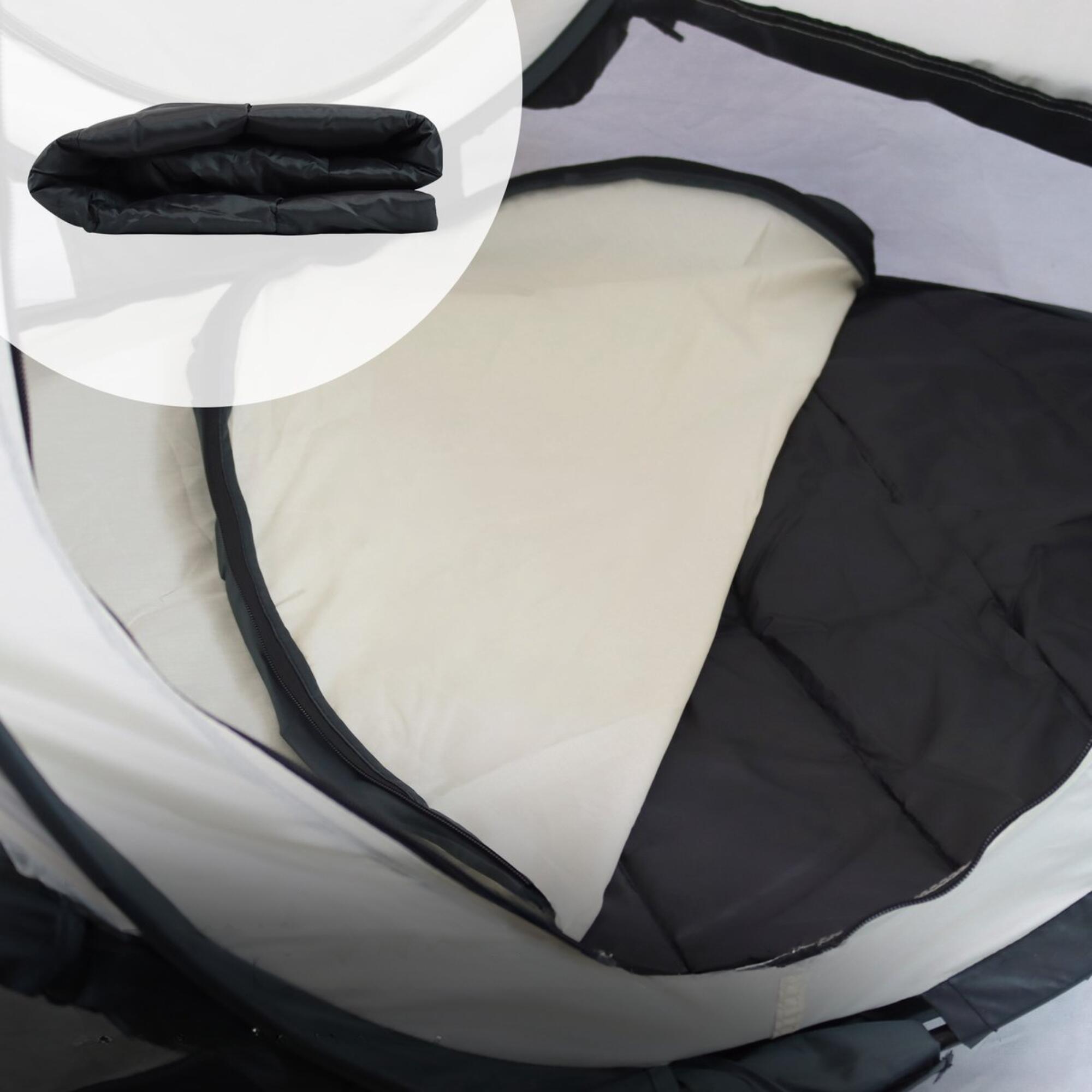 Deryan Reisebett Shane Luxe 2024 - Babyzelt - Kleinkindbett - UV 50+ - Creme 7/7