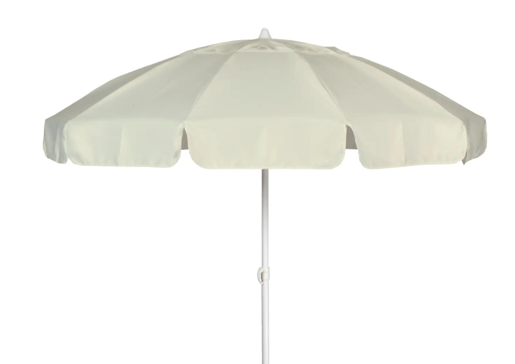 Umbrelă plajă Solart 200 cm Bej 2/3