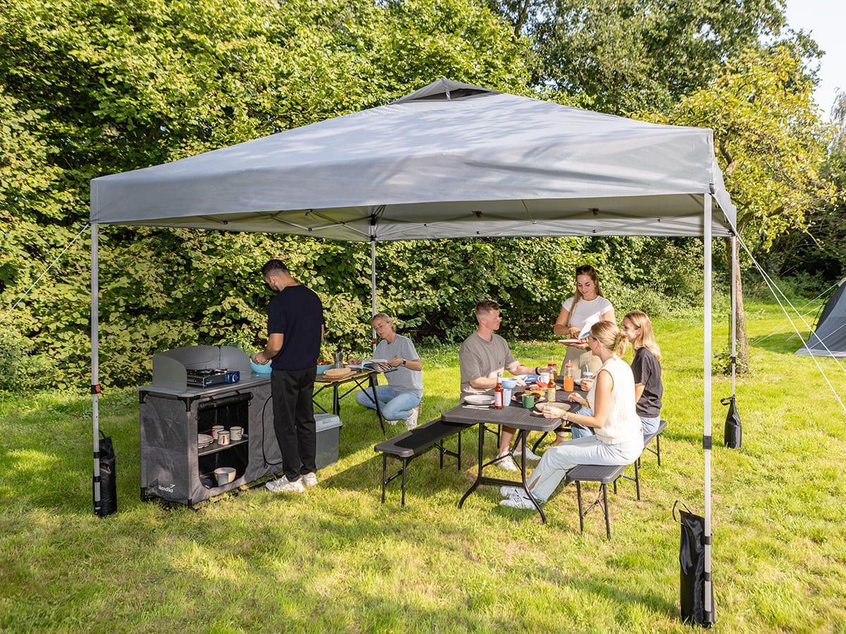 Paviljoen Solvorn  6 x 3 m - Tuinhuisje - Snelle montage - UV-bestendig 4/7