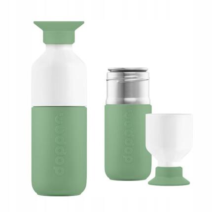 Butelka na wodę stalowa Dopper Steel 350ml z kubkiem bidon