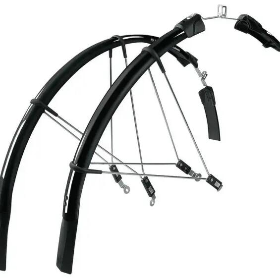SKS 28 Raceblade Long Mudguards in Black – Ultimate Protection