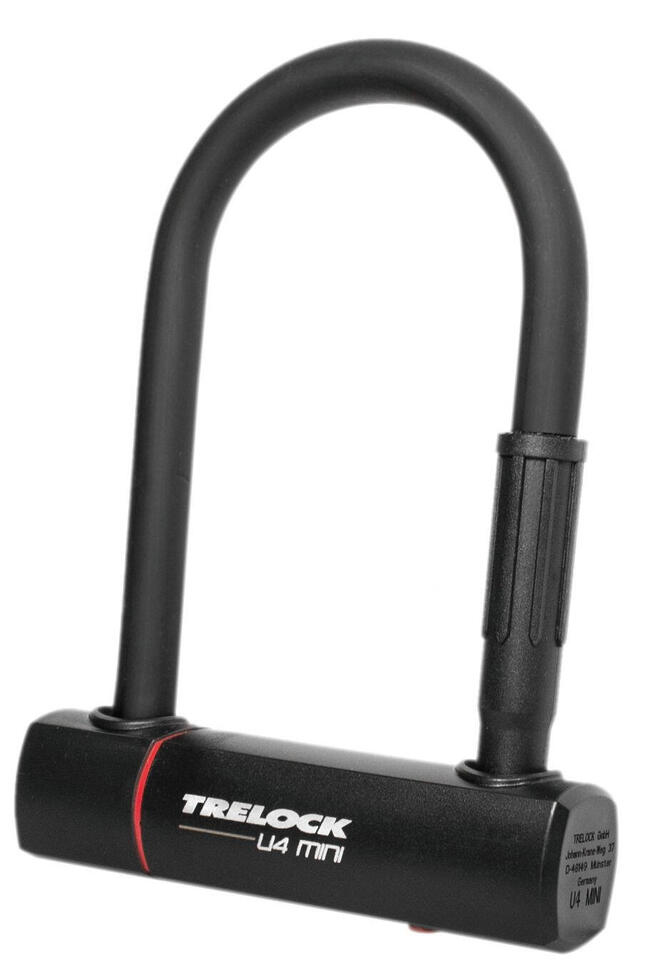 U4 Mini U-lock, 8.3x15.2cm, Ø14mm, czarny thumbnail