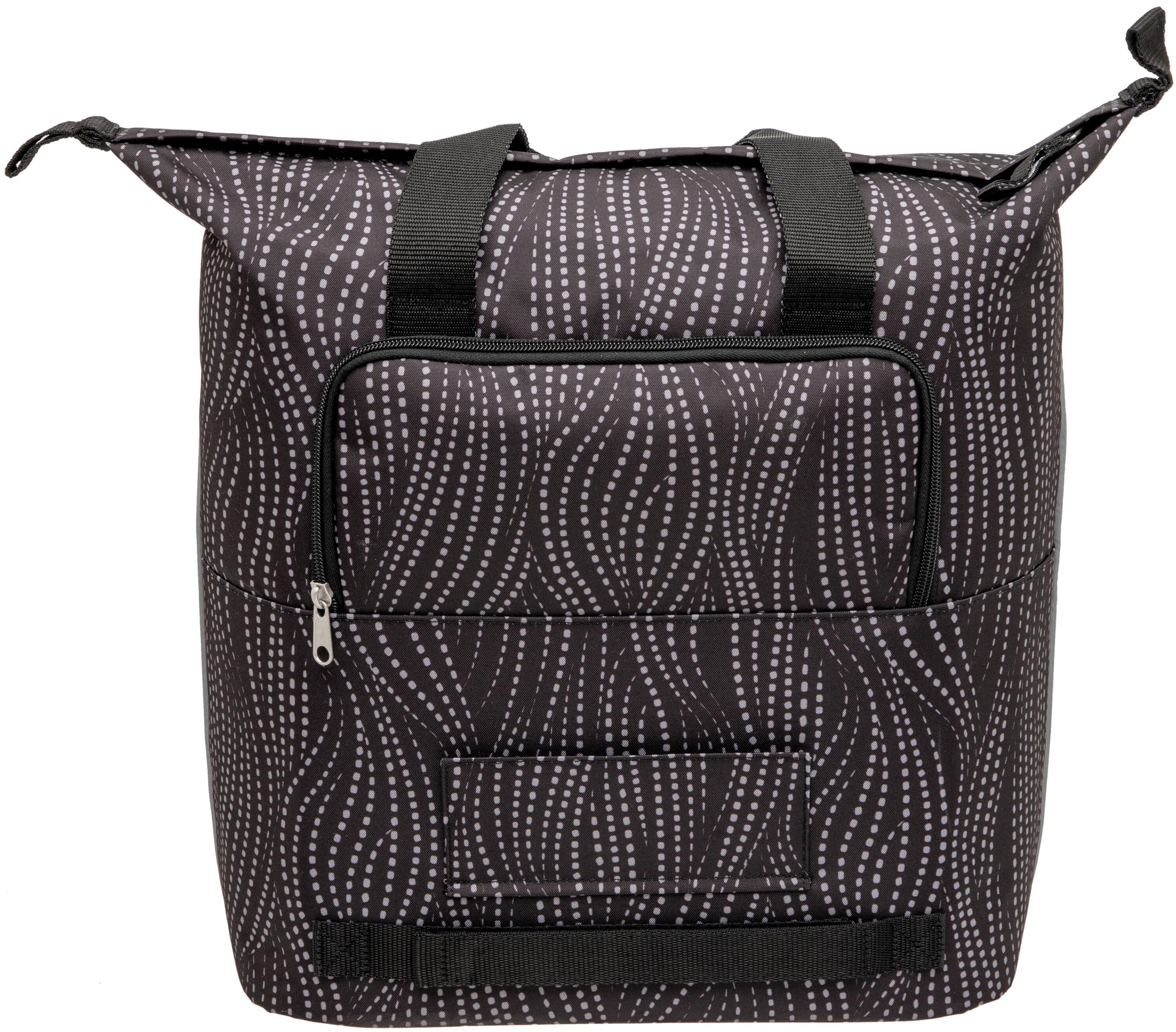 Borsa shopper da bicicletta Kota Alma, nera 7/7