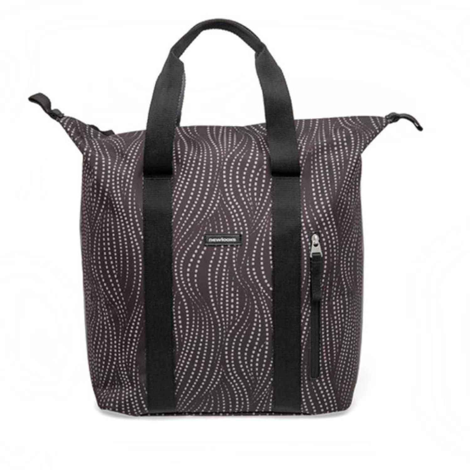 Borsa shopper da bicicletta Kota Alma, nera 2/7