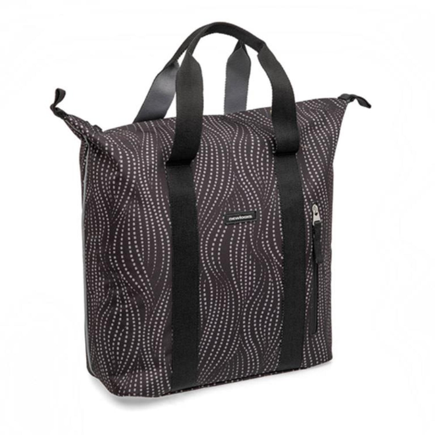 Borsa shopper da bicicletta Kota Alma, nera 1/7