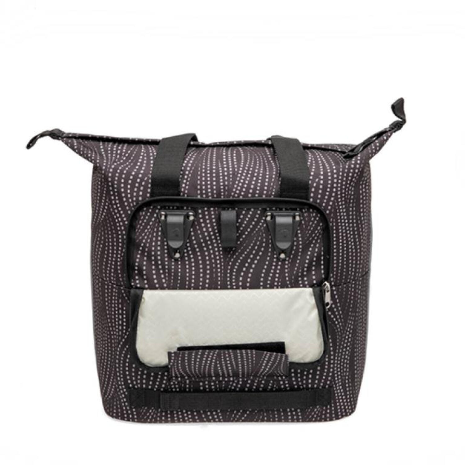 Borsa shopper da bicicletta Kota Alma, nera 4/7