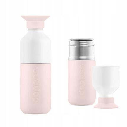 Butelka na wodę stalowa Dopper Steel 350ml z kubkiem bidon