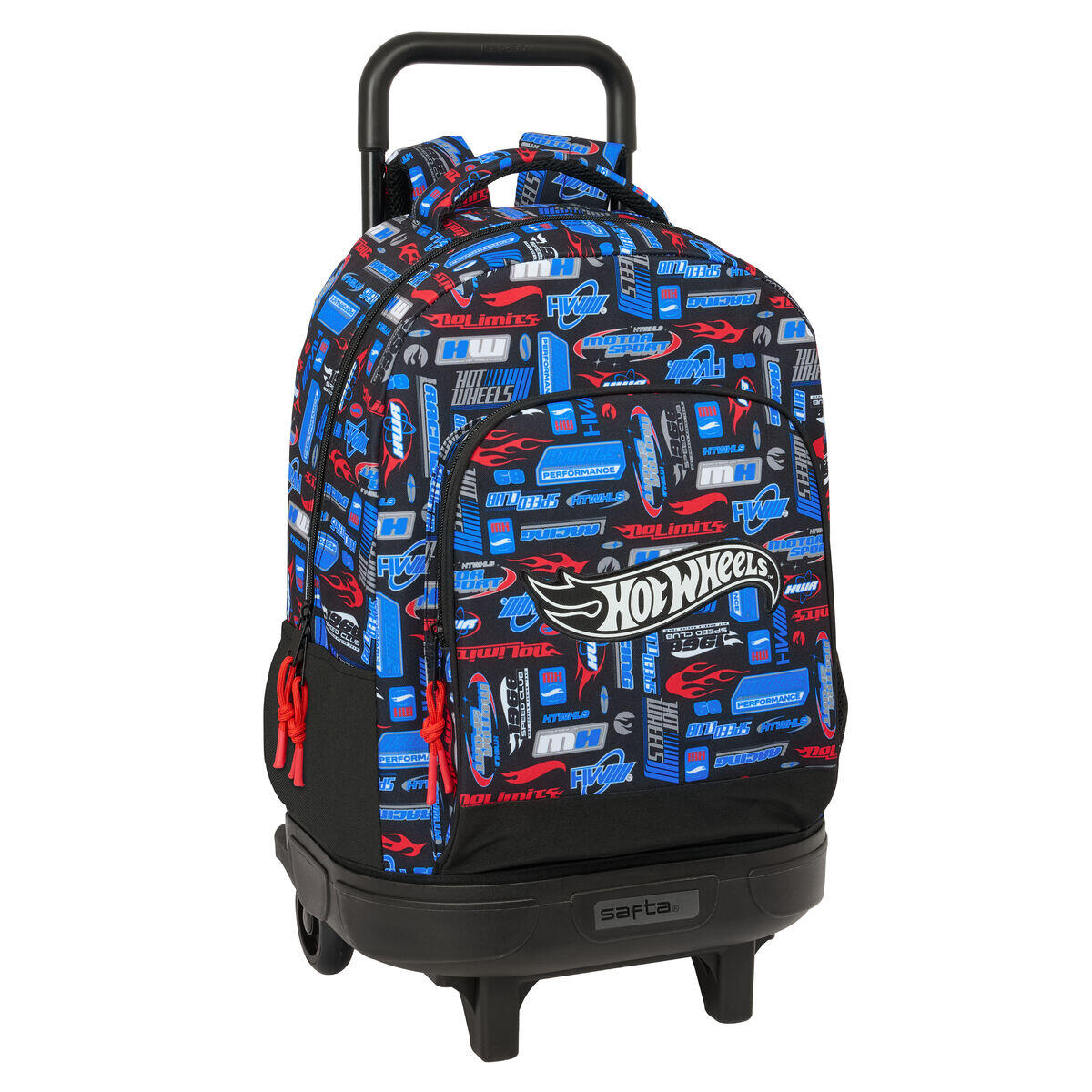 Mochila Escolar Hot Wheels Poliéster 300D 3/3