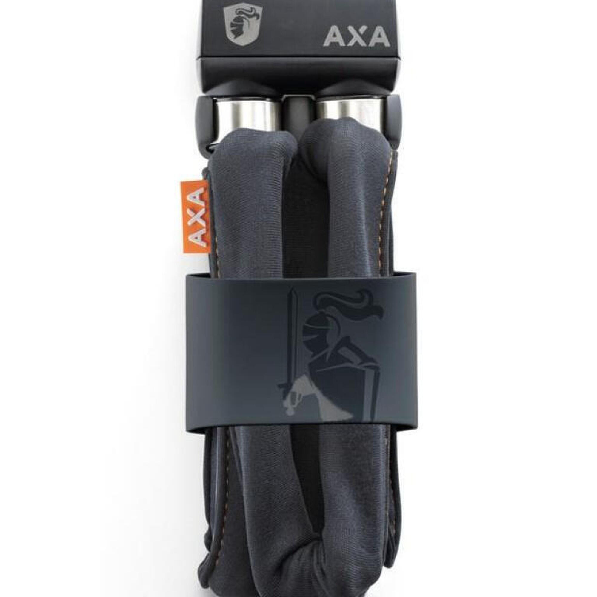 Axa - Antivol Pliable Foldable 1000, Longueur 105cm, Épaisseur 10mm - Verrou - Gris|noir - Taille Unique - Decathlon
