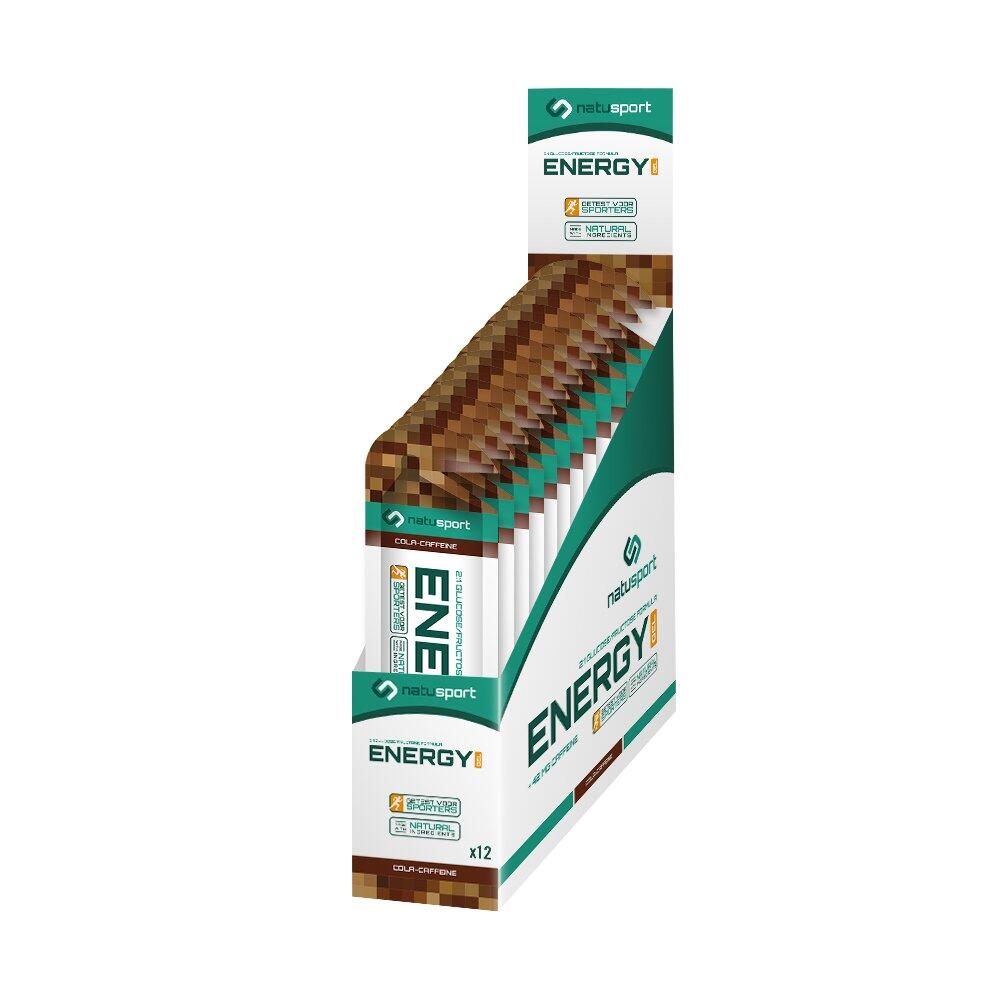 NATUSPORT Natusport Performance Energy Gel Cola & Cafeïne - 12 stuks