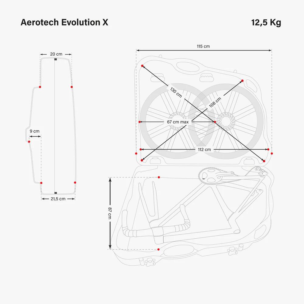 Scicon Aerotech Evolution Bike Travel Case 5/7
