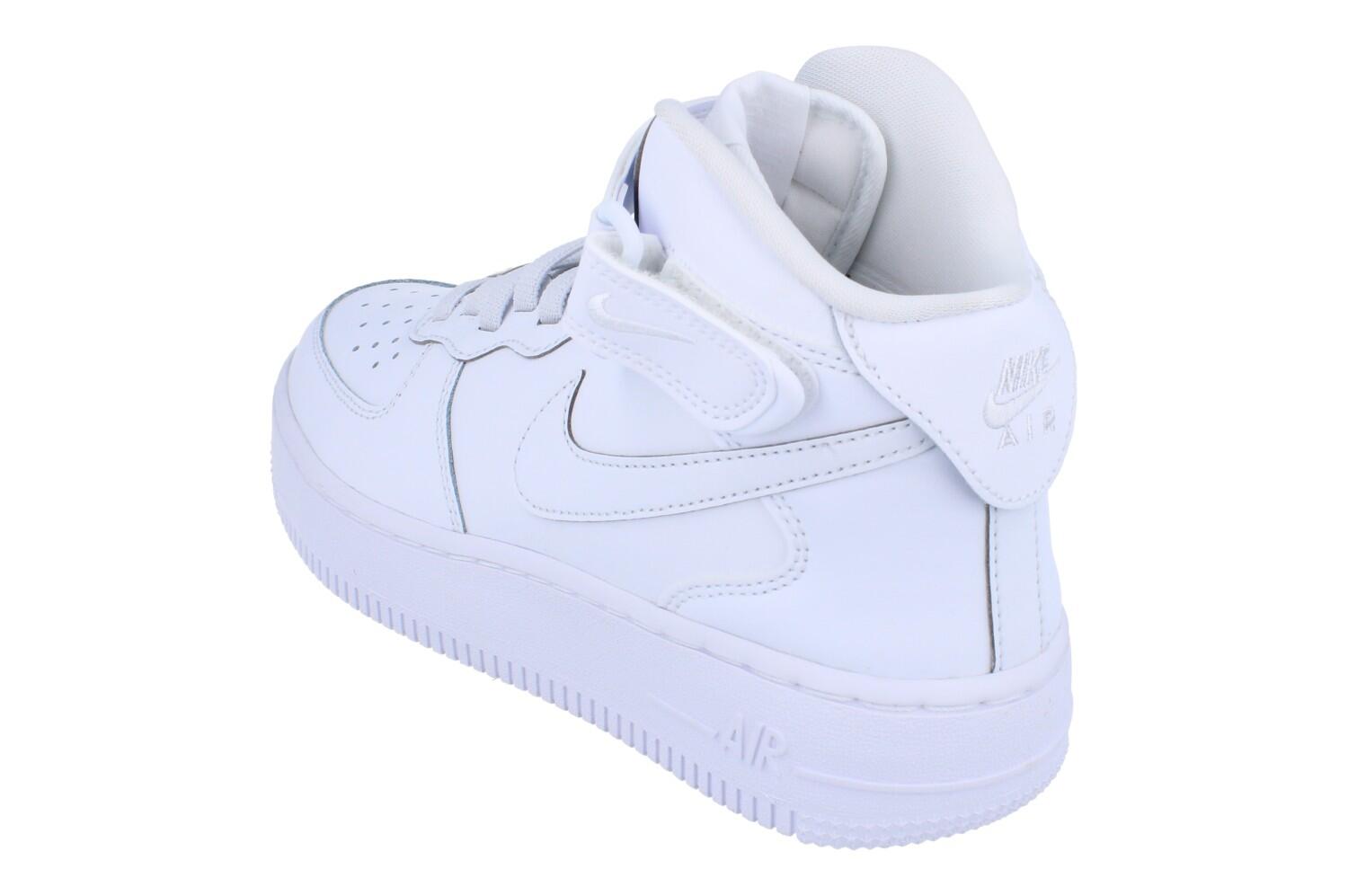 Chaussures enfant Nike Air Force 1 Mid EasyOn Gs blanc 2/6