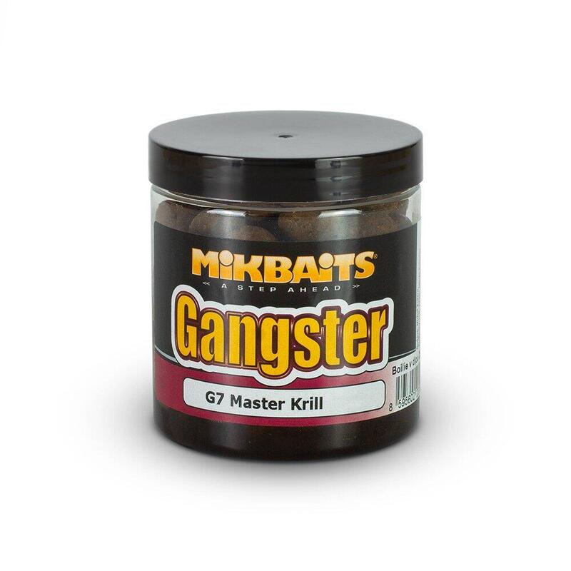 Kulki Haczykowe W Dipie Mikbaits Gangster Boilies  250Ml - G7 Master Krill 16Mm