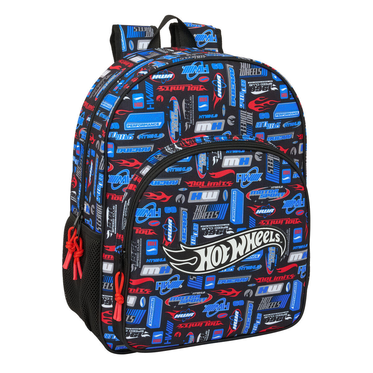 Mochila Escolar Hot Wheels Poliéster 300D 2/3