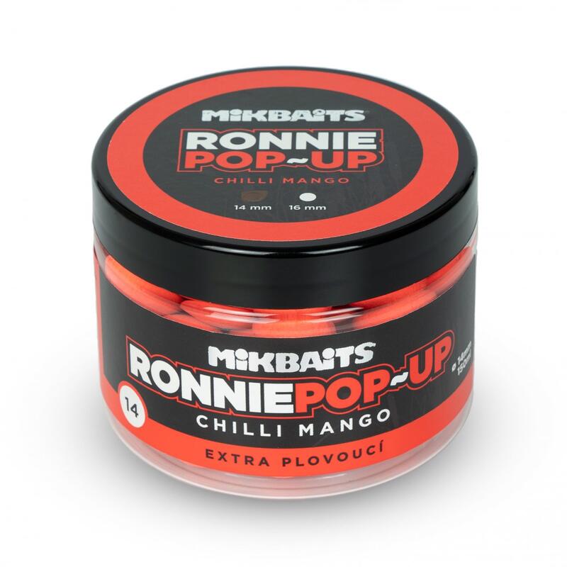 Przynęta Kulki Pływające Mikbaits Ronnie Pop-Up 150Ml - Chili-Mango 14Mm