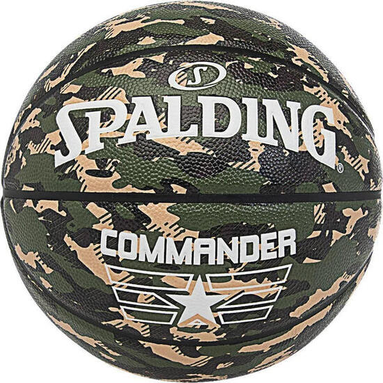 1859 Spalding Commander Camo Basketbal Heren - Maat 7, Camouflage