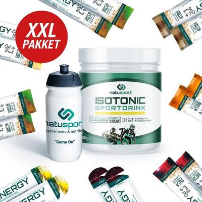 Sportvoeding kennismakingspakket xxl met lemon isotone sportdrank