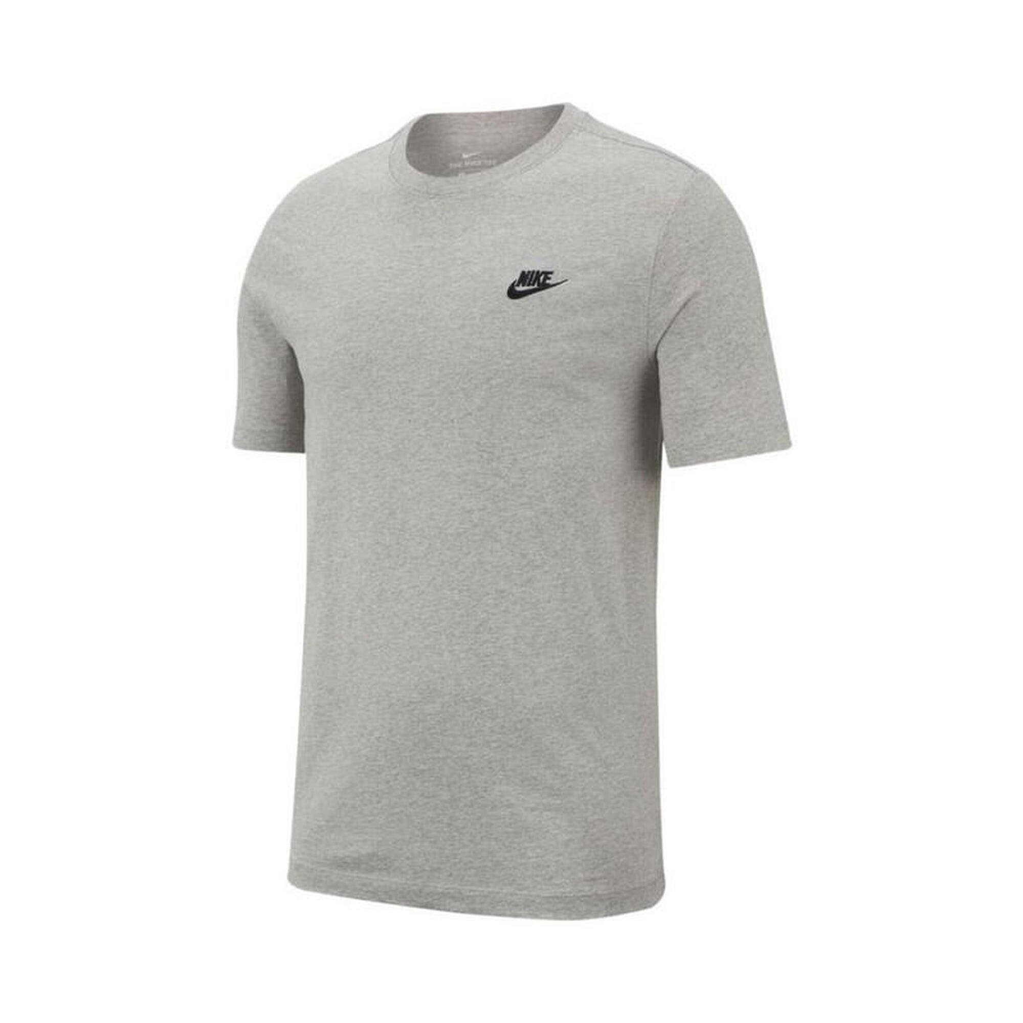 Nike - Nike Sportswear Club T-shirt Pour Homme - T-shirt Manches Courtes - Gris|noir - 52 2xl - Decathlon