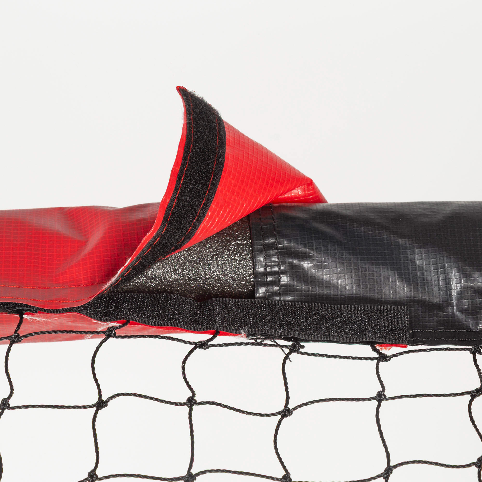 Aktive But de football 180x60x120 cm structure avec protection, filet et piquets 5/7