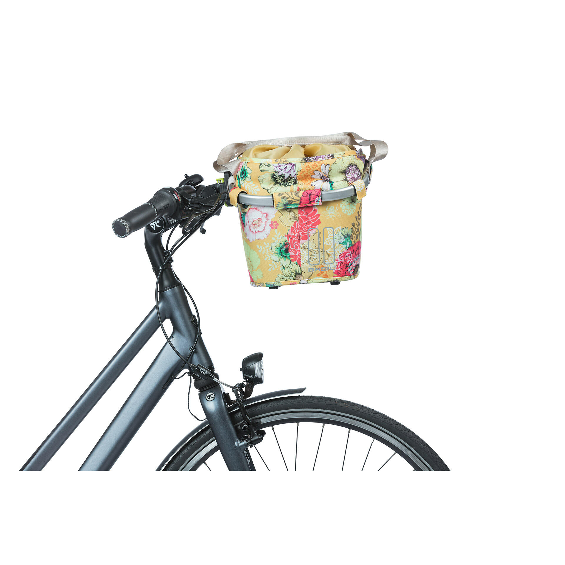 Basil City-Tasche Bloom Field carry all honey yellow, 27x37x25cm, 15ltr 5/6