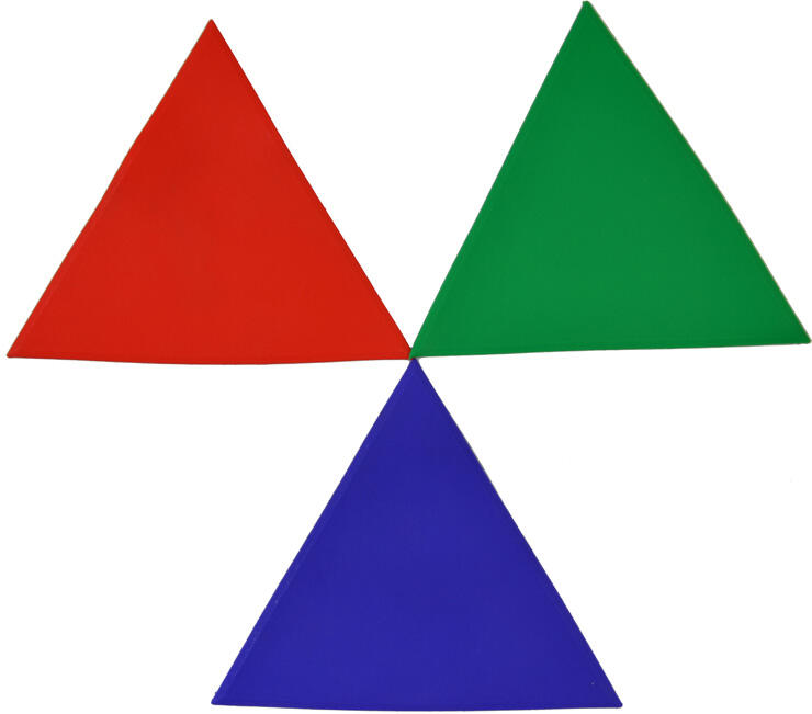 Marqueur triangulaire de sol SMJ VFMN-FLTR 2/2
