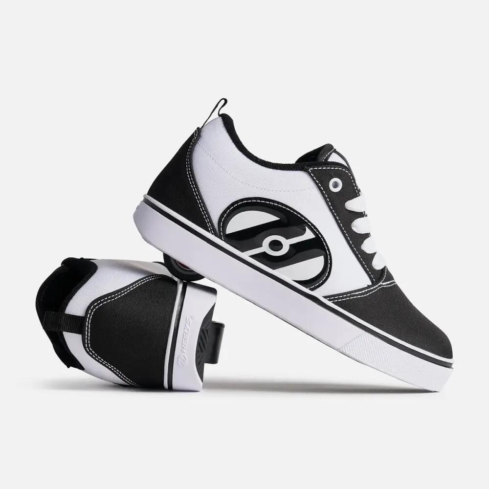 Heelys Pro 20 Nova Noir/Blanc Chaussures à Roulettes 2/4
