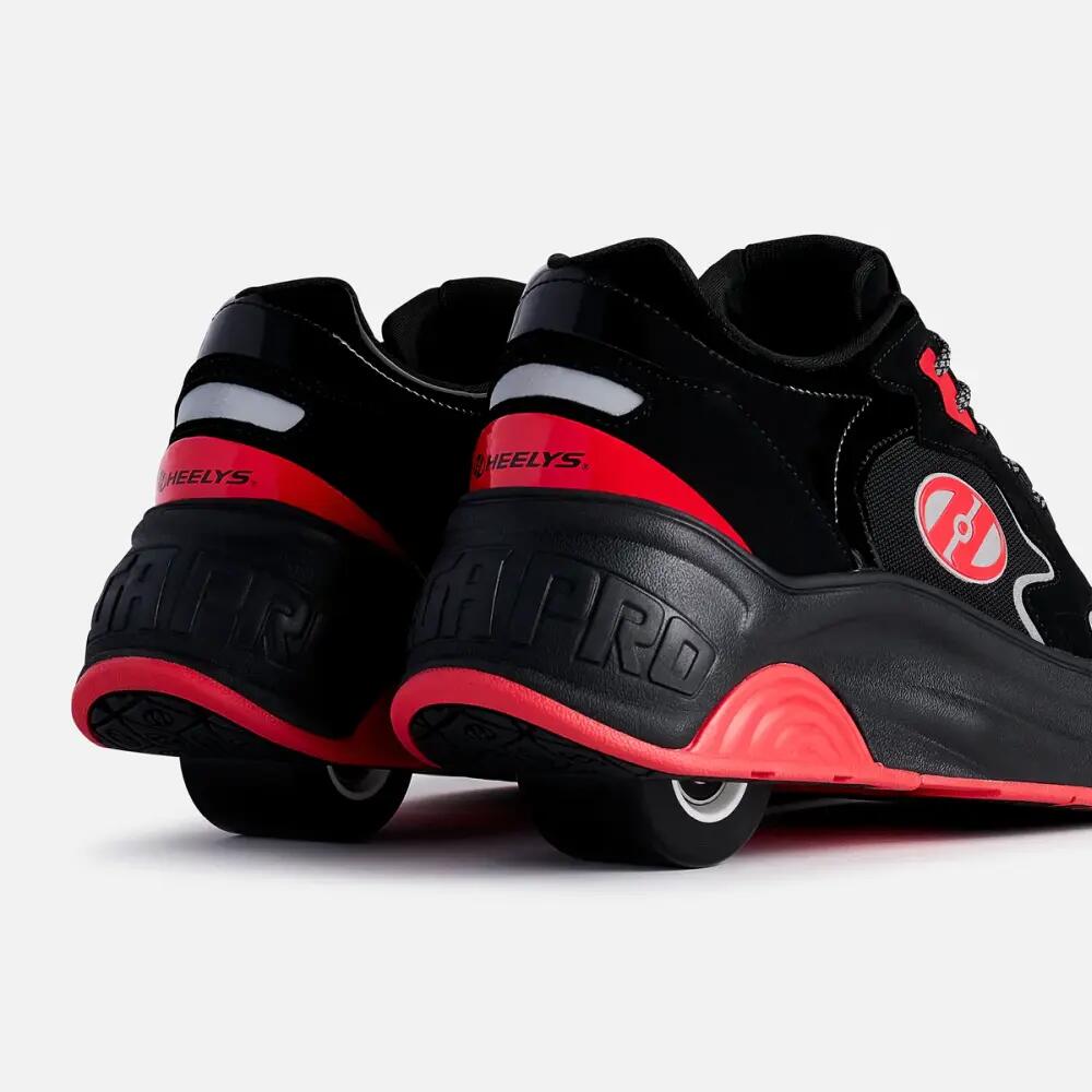 Heelys Mega Pro - Noir / Rouge 4/4