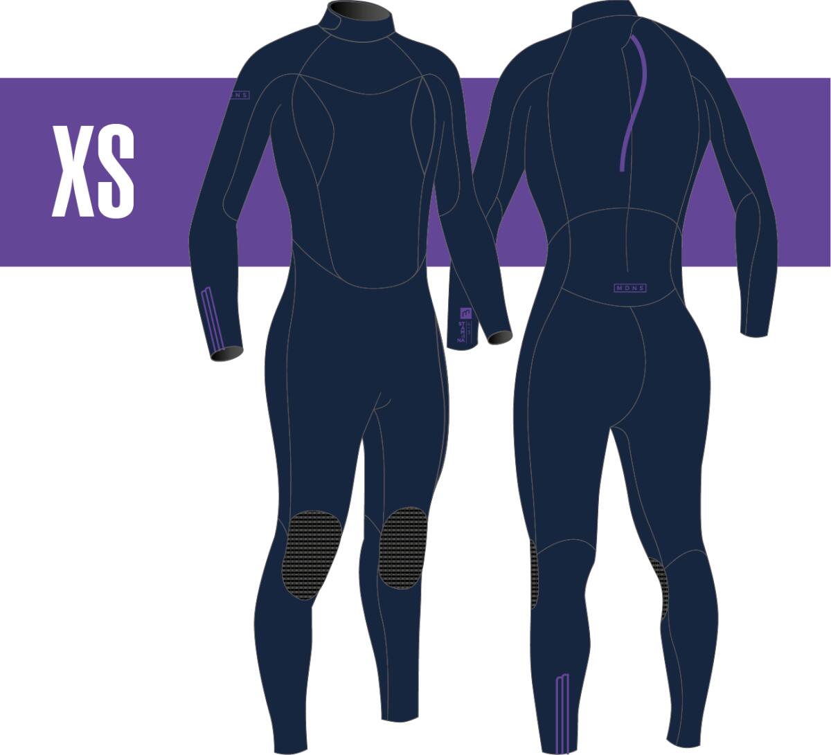 4/3 Stamiina GBS Backzip - Fato de Surf Mulher 6/7