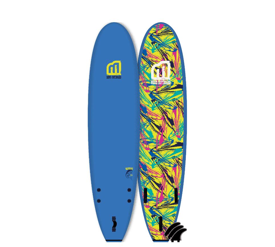 MDNS Eps Core Funboard 7'6 - Softboard Surfbrett