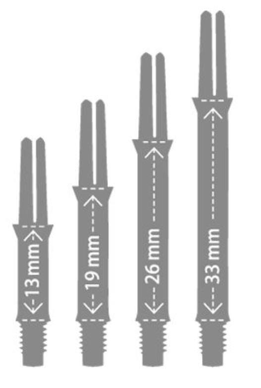 L-Style L Shafts Clear Straight 260 Intermediate 2/3