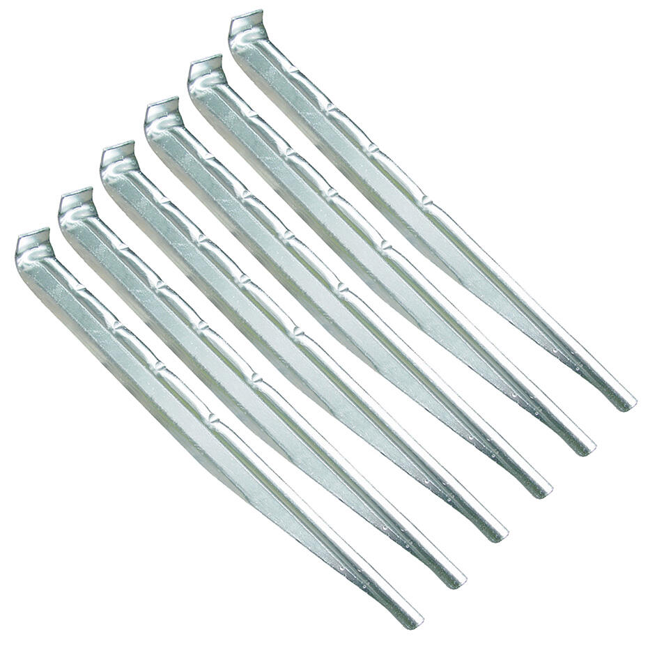 High Peak Aluminum herring 185x18mm (6 p cs.)