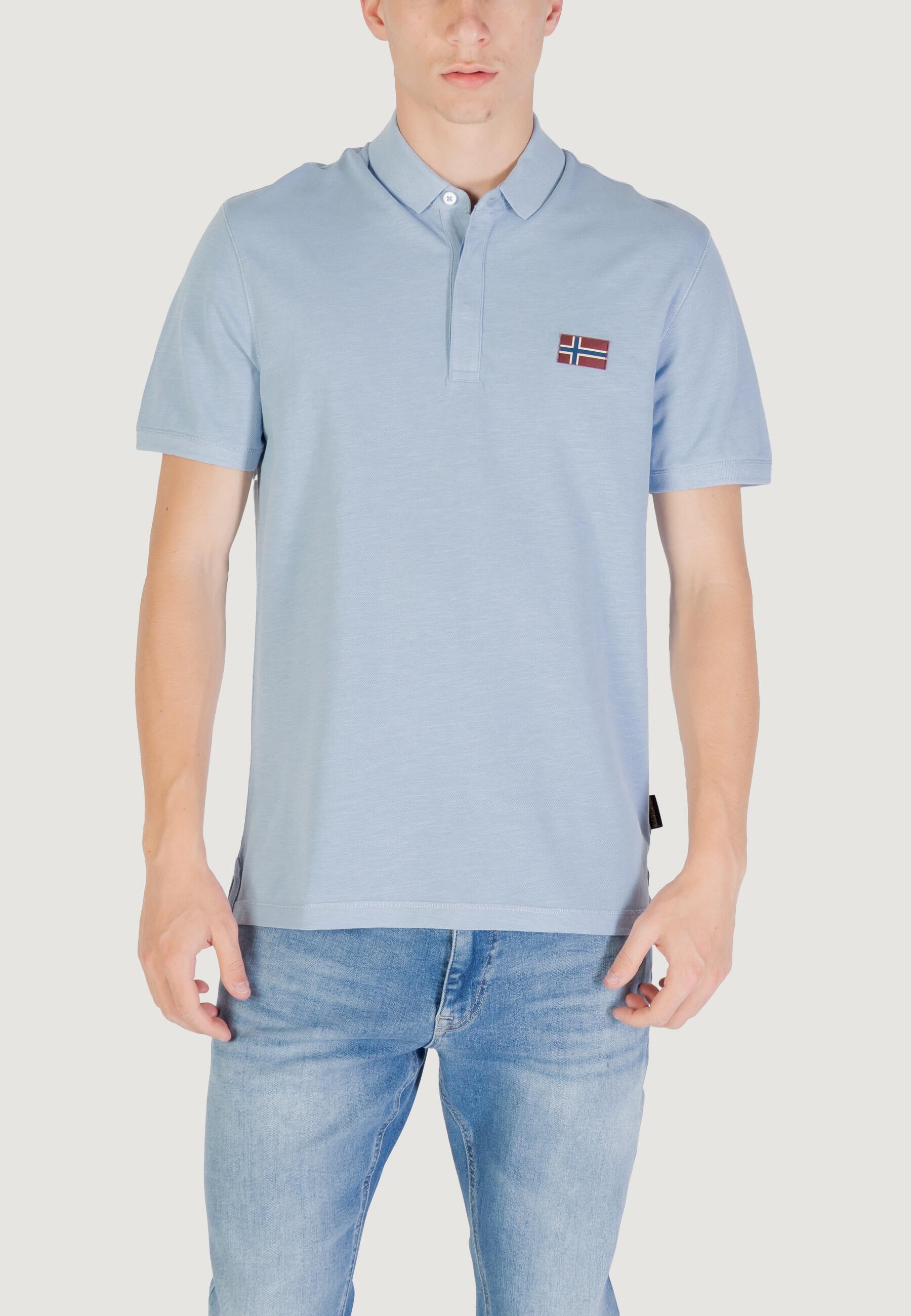 T-shirt e Polo Uomo EBEA 2 Celeste 5/5