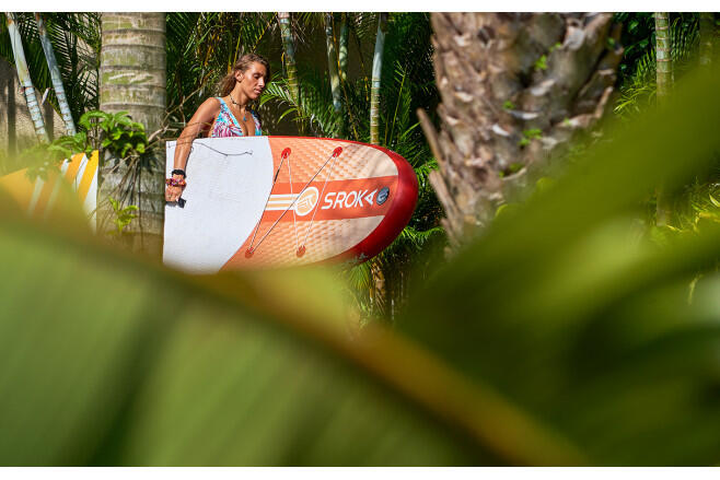 Conjunto prancha de paddle insuflável 10' Malibu Blue 4/5