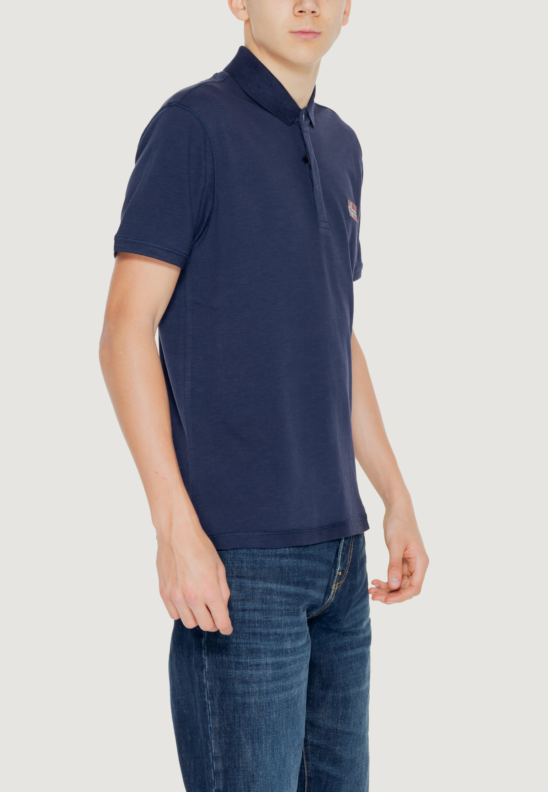 Polo maniche corte Uomo EBEA 2 Blu 3/4