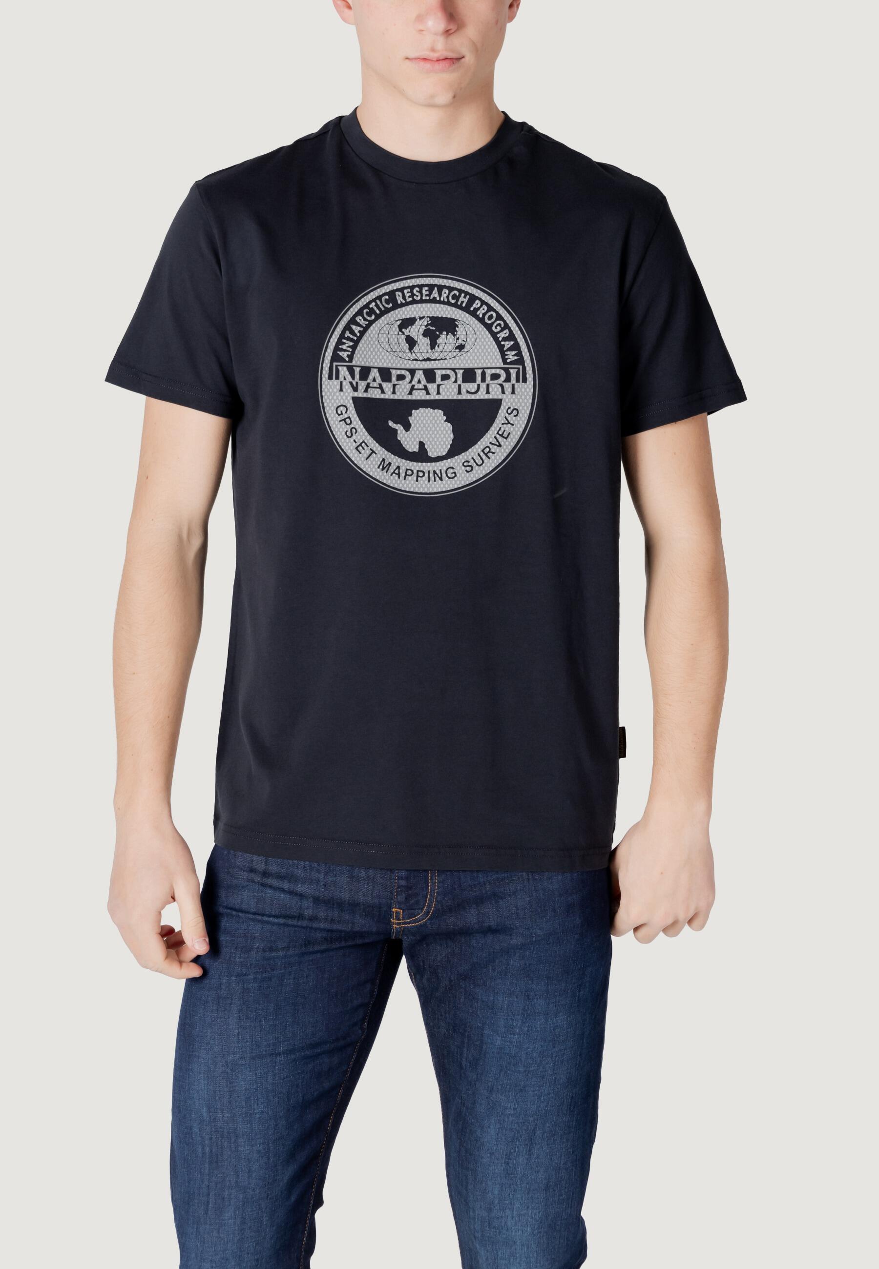 t-shirt crop top S-BOLLO SS 2 HOMME noir 4/5