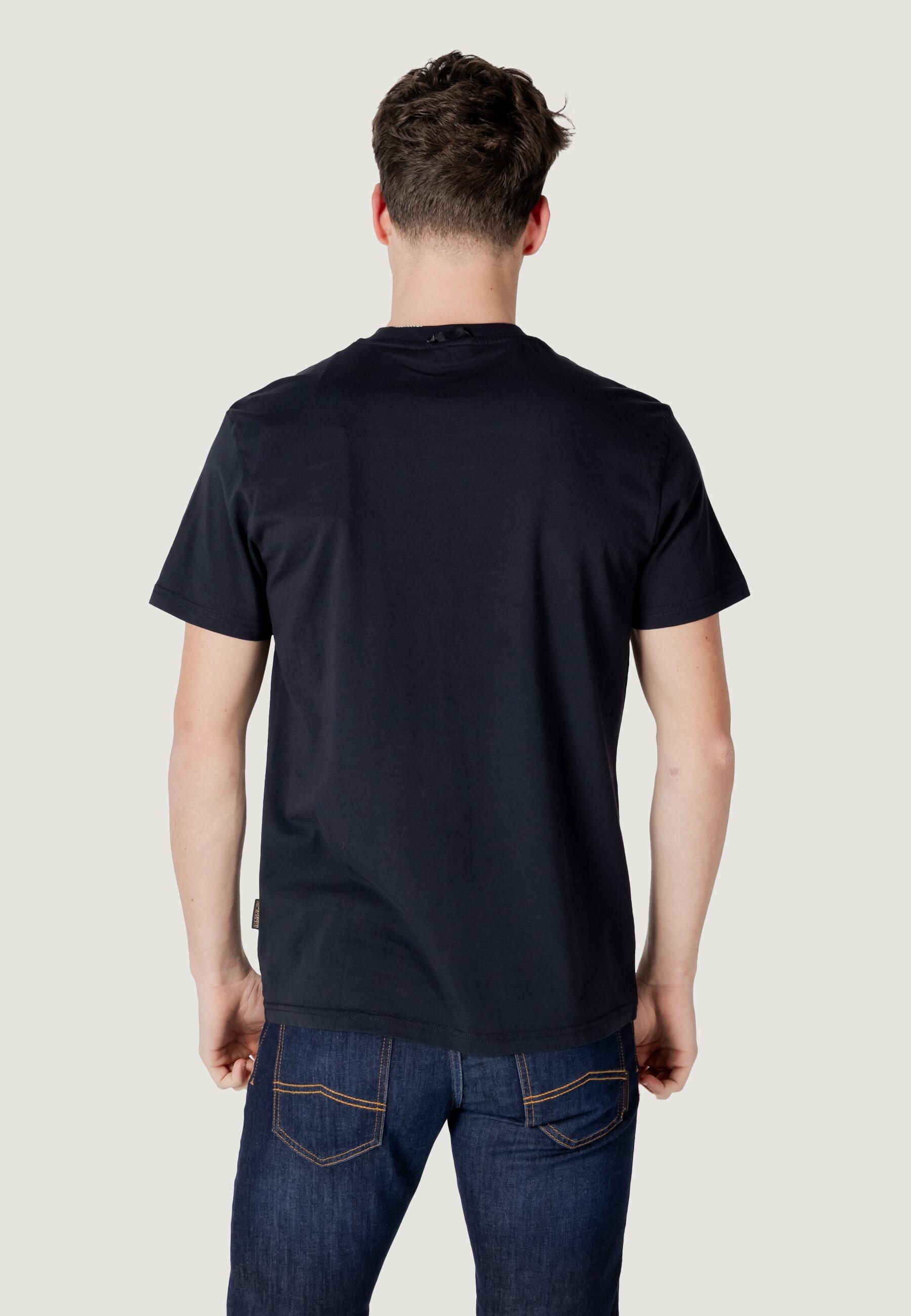 t-shirt crop top S-BOLLO SS 2 HOMME noir 2/5