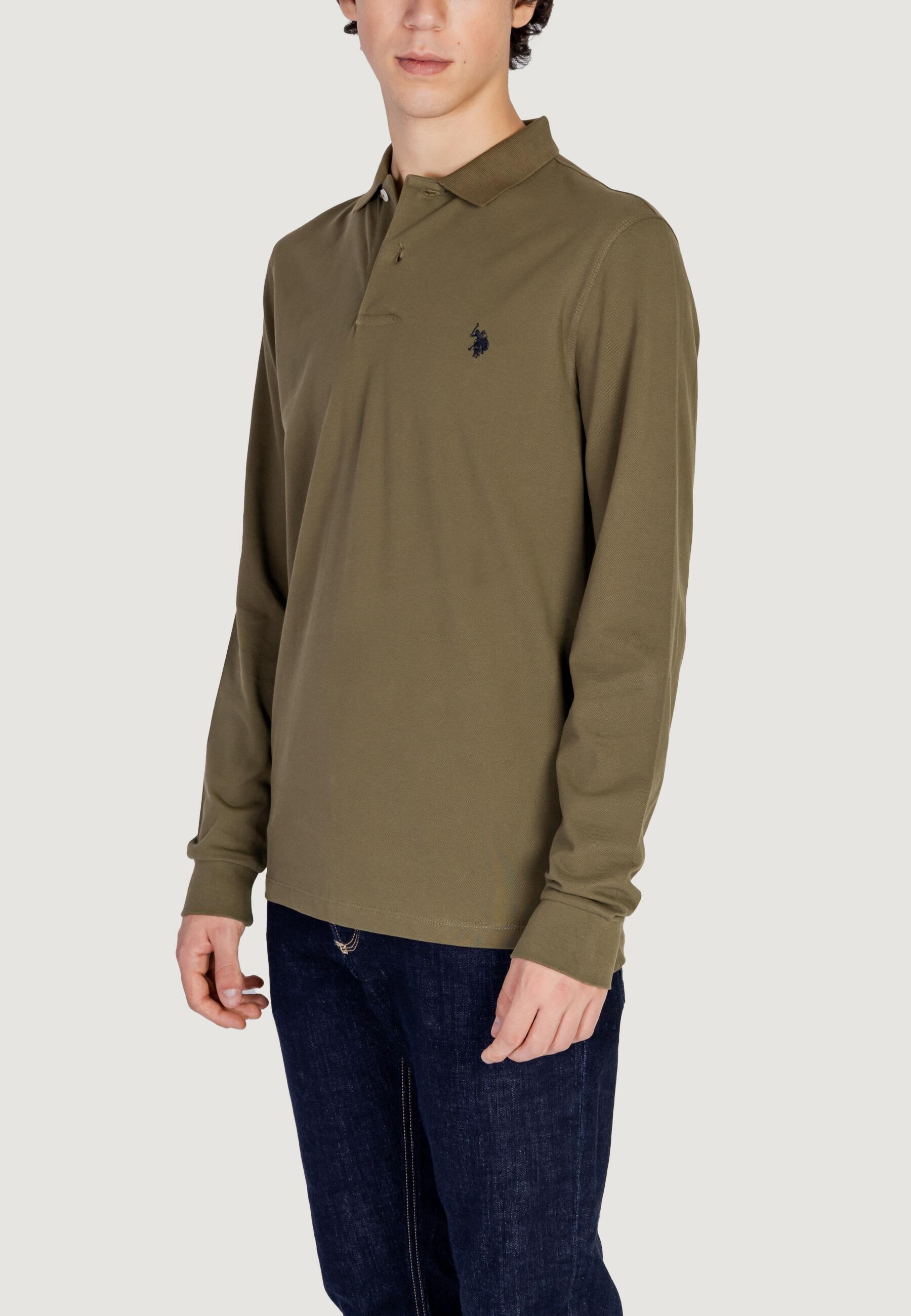 Polo maniche lunghe Uomo MUST 000394 EHPD Verde Oliva 2/5