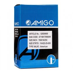 AMIGO Tube intérieur 28 x 3/4-1,00 (18/25-622/630) AV 48 mm