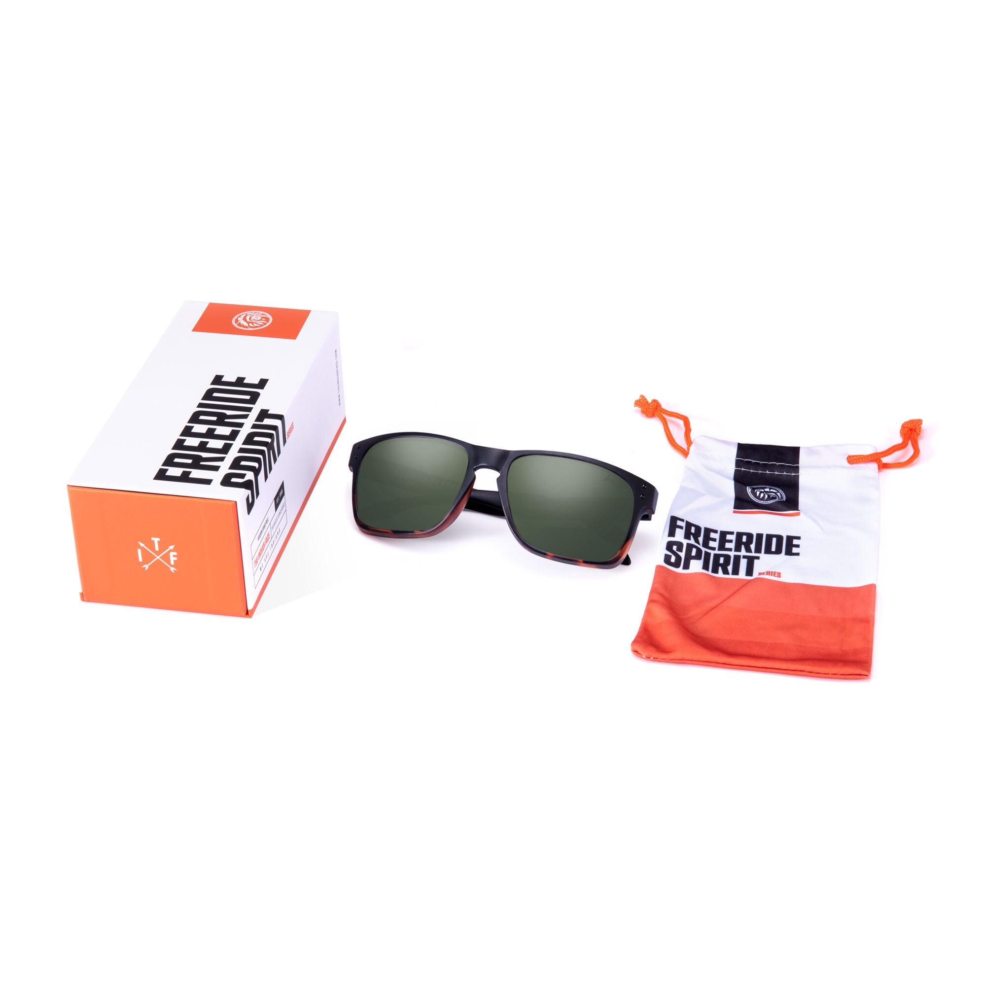 Gafas de Sol Polarizadas The Indian Face Freeride Marron para hombre y 4/5